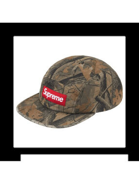 Supreme Washed Chino Twill Camp Cap Realtree® Hardwoods Camo